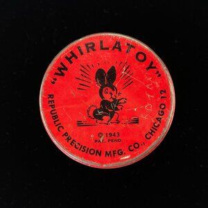 Vintage Mid Century Whirlatoy Spelling Word Game Republic Precision